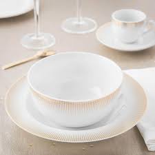 Plato Hondo De Porcelana D 22 Cm Maisons Du Monde Assiette Creuse Porcelaine Assiette