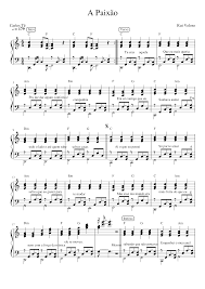 Check spelling or type a new query. A Paixao Sheet Music For Piano Solo Download And Print In Pdf Or Midi Free Sheet Music For Paixao By Rui Veloso Rock Musescore Com