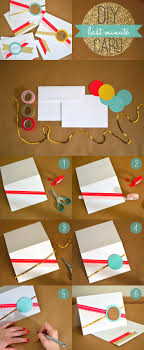 Make sure that the card is perfectly balanced between the points. Diy Last Minute Greeting Cards The Sweet Beast Greeting Cards Diy Diy Stationery Cards Card Craft
