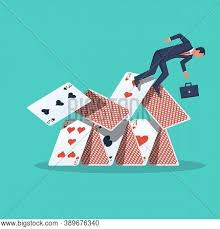 Always look for a good foundation for your castle. Businessman Falls Vector Photo Free Trial Bigstock