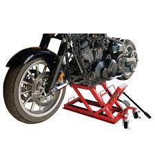 Big Red 1 500 Lb Motorcycle Jack T66751x The Home Depot Custom Bikes Red Motorcycle Motorcycle