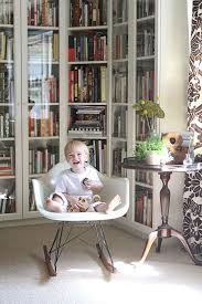 Ignore The Baby Love The Vignette With Side Table And Chair Ikea Billy Bookcase Built In Bookcase