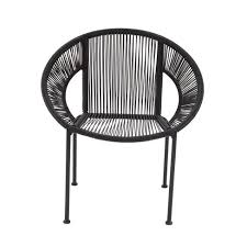 Get it as soon as wed, apr 14. Metal Plastic Patio Accent Chair Black Olivia May Target