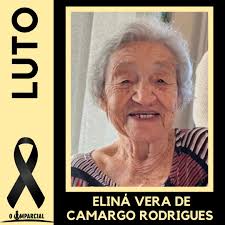 LUTO 😔 Triste notícia na manhã deste domingo. Faleceu em Monte Alto, dona  Eliná Vera de Camargo Rodrigues, com 91 anos de idade. Eterna primeira dama  de Monte Alto, Dona Eliná era