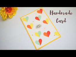 Prepare your greeting cards for cutting Beautiful Handmade Friendship Day Card Easy Greeting Card Ideas Latest Design Diycards Youtube
