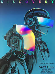 All in all, a solid album. Daft Punk 2016 Tim Doyle Poster Discovery Foil