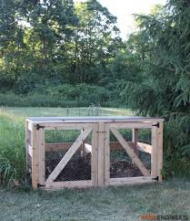 Double Compost Bins Mit Bildern Kompost Garten