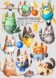 Cute dog drawing png image. Collection Of Cute Cats By Klempach On Creativemarket Illustration Bear Illustration Cute Cats