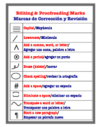 Proofreading Marks Worksheets Teaching Resources Tpt