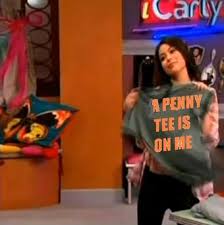 The series stars miranda cosgrove as carly shay who becomes an internet star. Isell Penny Tees Icarly Wiki Fandom