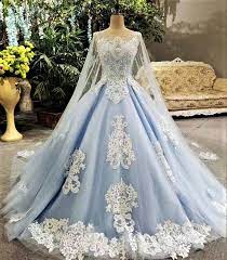 Pin By Maddie Gough On Moda Actual Y Vintage Blue Lace Wedding Dress Dresses Ball Gowns Wedding
