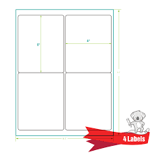 The delivery label template that we've got readily obtainable for download and utilization was produced to deliver only excellent success. 100 Koala Shipping Labels 4 Up Per Sheet 4x5 Self Adhesive Blank Inkjet Laser Ebay