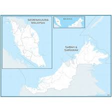 Negara ini juga merupakan tetangga dari indonesia. Peta Kosong Outline Map The World Malaysia Shopee Malaysia