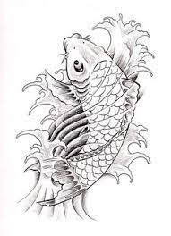 This fish tattoo covers the entire back, and it is exquisite. 39 Koi Fish Tattoo Outlines Ideas Koi Fish Tattoo Koi Fish Koi