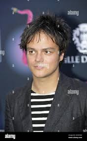 Jamie Cullum, British jazz musician, composer and singer, godfather of the  Nice Jazz Festival 2015 Stock Photo