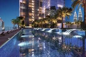 This public aquatic centre has three separate pools. 10 Rooftop Infinity Pools With Petronas Twin Towers View