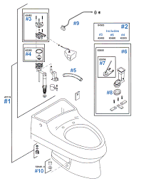 1 minute replace kohler toilet canister flush valve gasket seal repair. Kohler San Raphael Series Toilet Repair Parts And Schematics