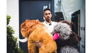 Stuffed Mammoth From Mercedes Amg Commercial Starring Lewis Hamilton Charitystars
