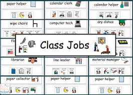Printable Classroom Job Chart Tures Bedowntowndaytona Jobs