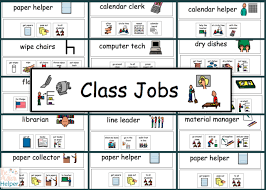 printable classroom job chart tures bedowntowndaytona jobs