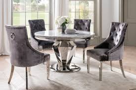 New listing48 marble table top for sale inlaid semi precious stones decor. Round Marble Dining Table Modern Dining Furniture Glentree Furniture