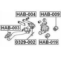 Febest REAR KNUCKLE BUSHING # HAB-009 OEM 52365-S6M-004