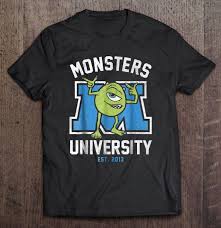 Monsters University Mike Graphic T Shirt Nt Monster University T Shirt Shirts