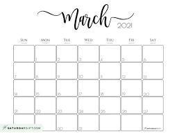 Elegant 2021 Calendar By Saturdaygift Pretty Printable Monthly Calendar In 2020 Monthly Calendar Printable Monthly Calendar Calendar Printables
