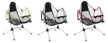 The First Ever Swinging And Reclining Camp Chair Nemo Stargaze Recliner Luxury Chair Take Relaxation To A New Luxury Chairs Camping Chairs Outdoor Gear Review