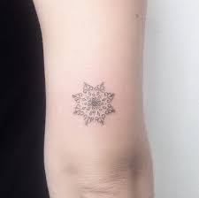 Beautiful colorful snowflake tattoo, complex and orderly patterns mean you are a calm and wise person. 100 Awe Inspiring Snowflake Tattoos For Winter Tattooblend
