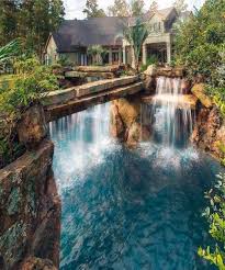 Top 70 Best Backyard Waterfalls Water Feature Design Ideas Dream Pools Cool Pools Dream Backyard