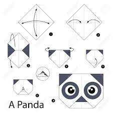 Step By Step Instructions How To Make Origami A Panda Royalty Free Cliparts Vectors And Stock Illustration Image 59953341 I try to make the origami instructions and diagrams clear, but if you find that some instructions are not clear or if my origami instructions really help you, i hope you can share them for more people. step by step instructions how to make origami a panda