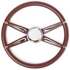 sending out this series one con2r wheel with a custom burgundy soft touch finish ステアリング