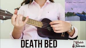 Powfu Death Bed Coffee For Your Head Ft Beabadoobee Easy Ukulele Tutorial Youtube
