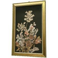 Maybe you would like to learn more about one of these? Beautiful Pressed Dried Flowers In Frame Folk Art Gumgumfuninthesun Ruby Lane