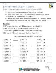 There are nine problem types. Third Grade Math Practice Rounding Inequalities And Multiples