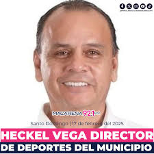 Heckel Vega es el Director de Deportes del Municipio