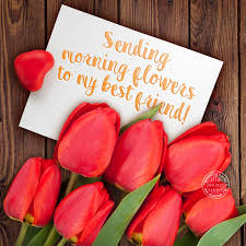 They have such a power to brighten our day and the day of our friends when we stumble upon them while . Sending Morning Flowers To My Best Friend Download On Funimada Com