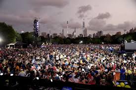 We Love NYC concert was great before Central Park washed out
