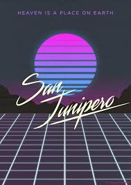 Posters I Made For San Junipero San Junipero Black Mirror San Junipero Black Mirror