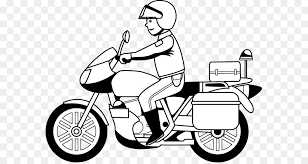 Belajar menggambar dan mewarnai helikopter untuk anak. Sepeda Motor Polisi Sepeda Motor Honda Gambar Png