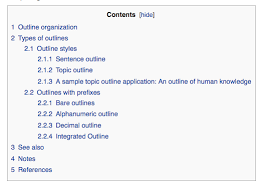 You will also create a spreadsheet of scenes. From Outlining To Drafting English Composition I