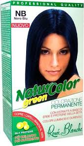 Scuro, scurissimo, il nero corrisponde al numero 1 della cartella colori che si usa al livello . Tinta Per Capelli Colorazione Permanente Naturale Natur Color Greennero Blu Nero Blu Gargiulo Maiello S P A