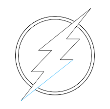Dccomics flash dc barryallen batman justiceleague superman arrow wonderwoman. How To Draw The Flash Logo Really Easy Drawing Tutorial