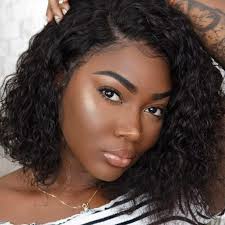 Peruvian Hair Curly Short Hair Lace Front Wig Natural Color Wig Hairstyles Human Hair Wigs Curly Hair Styles Naturally