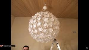Ikea Snowflake Maskros Lamp Stop Motion Assembly Youtube