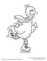 Pin By Chantelle Mortemore On Big Bird Bird Coloring Pages Christmas Coloring Pages Coloring Pages