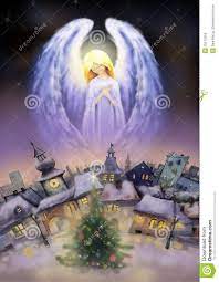 Christmas Night Angels In Heaven Christmas