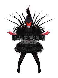 Who is the black swan in 'the masked singer' season 5? The Black Swan By Alex Neuhedel Masked Singer Season 5 Ms5 Drawing Themaskedsinger