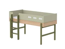 Flexa Popsicle Midisleeper Mit Gerader Leiter Kiwi 90x200cm Inkl Lattenrost 80 24301 31 Jetzt Bestellen Unter Https Mo High Beds Furniture Baby Boy Bedding